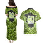 Sydney Thunder NAIDOC Week 2026 Couples Matching Puletasi and Hawaiian Shirt Aboriginal Indigenous - 50 Years of Deadly
