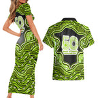 Sydney Thunder NAIDOC Week 2026 Couples Matching Short Sleeve Bodycon Dress and Hawaiian Shirt Aboriginal Indigenous - 50 Years of Deadly