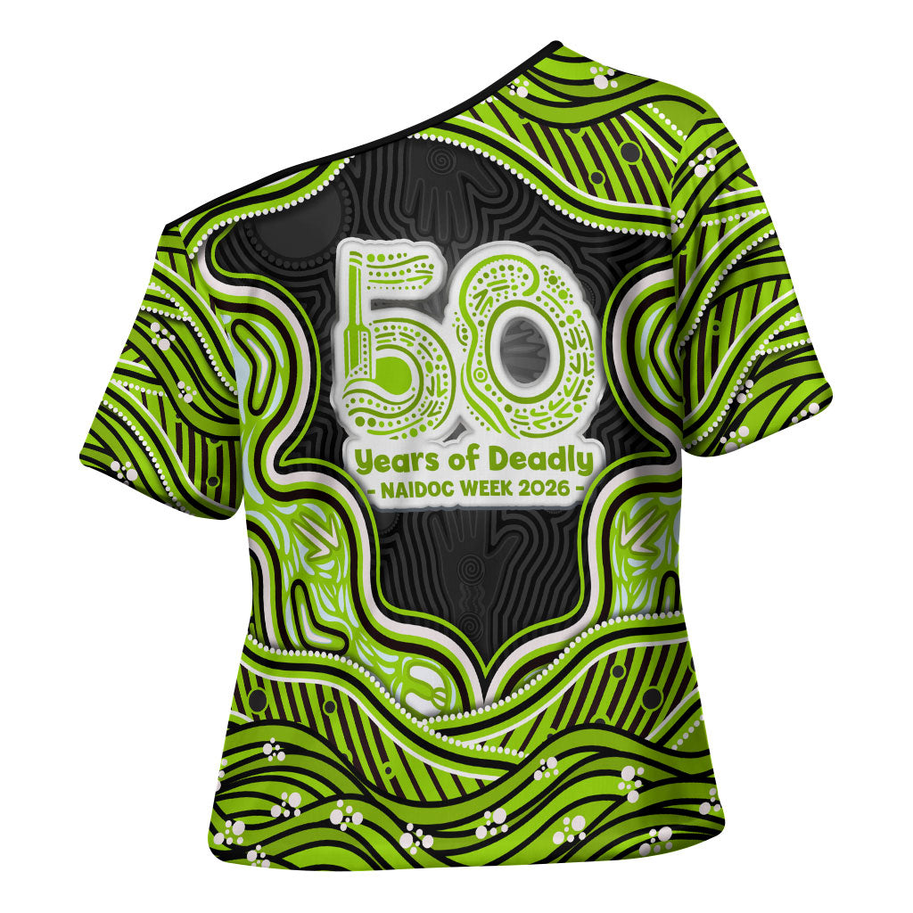 Sydney Thunder NAIDOC Week 2026 Cross Shoulder Shirt Aboriginal Indigenous - 50 Years of Deadly