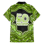 Sydney Thunder NAIDOC Week 2026 Family Matching Long Sleeve Bodycon Dress and Hawaiian Shirt Aboriginal Indigenous - 50 Years of Deadly