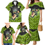 Sydney Thunder NAIDOC Week 2026 Family Matching Mermaid Dress and Hawaiian Shirt Aboriginal Indigenous - 50 Years of Deadly
