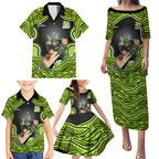 Sydney Thunder NAIDOC Week 2026 Family Matching Puletasi and Hawaiian Shirt Aboriginal Indigenous - 50 Years of Deadly