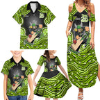 Sydney Thunder NAIDOC Week 2026 Family Matching Summer Maxi Dress and Hawaiian Shirt Aboriginal Indigenous - 50 Years of Deadly