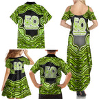 Sydney Thunder NAIDOC Week 2026 Family Matching Summer Maxi Dress and Hawaiian Shirt Aboriginal Indigenous - 50 Years of Deadly