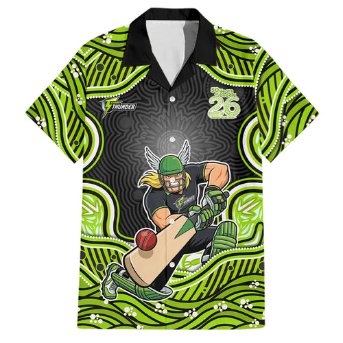 Sydney Thunder NAIDOC Week 2026 Family Matching Summer Maxi Dress and Hawaiian Shirt Aboriginal Indigenous - 50 Years of Deadly