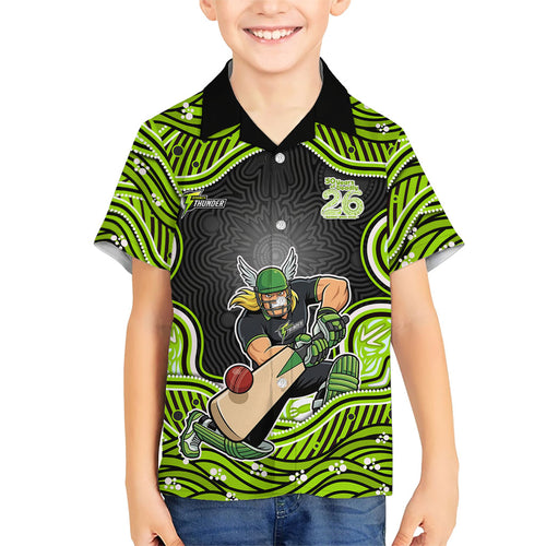 Sydney Thunder NAIDOC Week 2026 Family Matching Summer Maxi Dress and Hawaiian Shirt Aboriginal Indigenous - 50 Years of Deadly