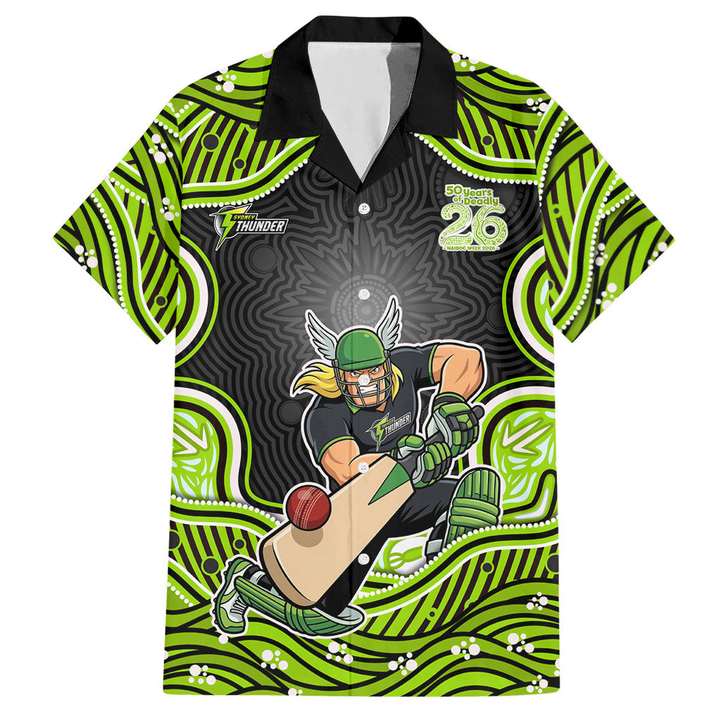 Sydney Thunder NAIDOC Week 2026 Hawaiian Shirt Aboriginal Indigenous - 50 Years of Deadly