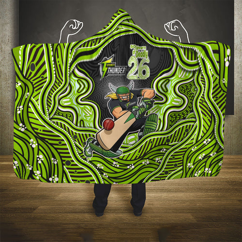 Sydney Thunder NAIDOC Week 2026 Hooded Blanket Aboriginal Indigenous - 50 Years of Deadly