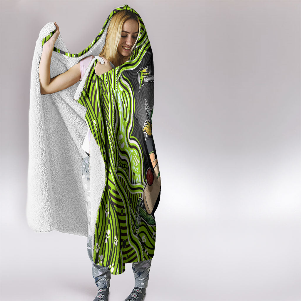 Sydney Thunder NAIDOC Week 2026 Hooded Blanket Aboriginal Indigenous - 50 Years of Deadly
