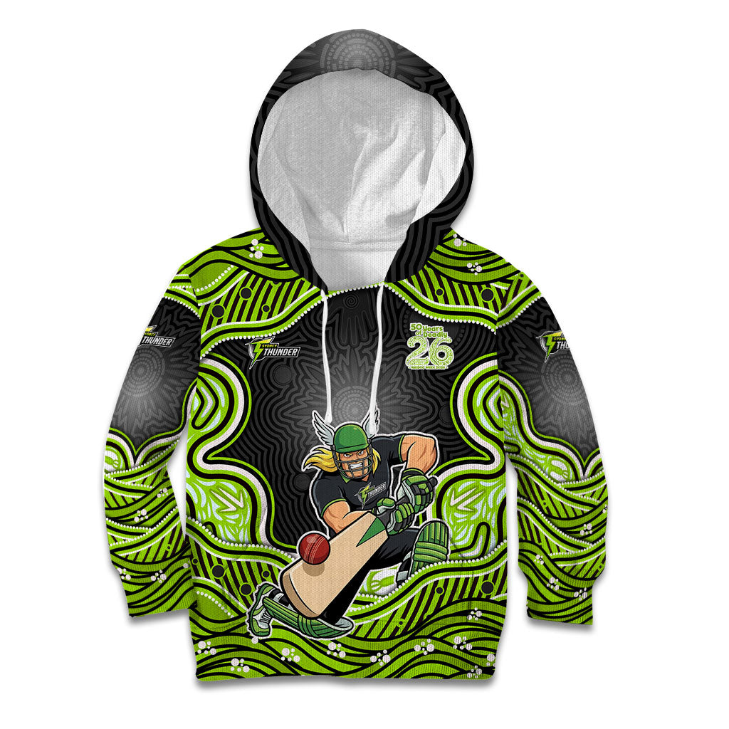 Sydney Thunder NAIDOC Week 2026 Kid Hoodie Aboriginal Indigenous - 50 Years of Deadly