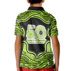 Sydney Thunder NAIDOC Week 2026 Kid Polo Shirt Aboriginal Indigenous - 50 Years of Deadly