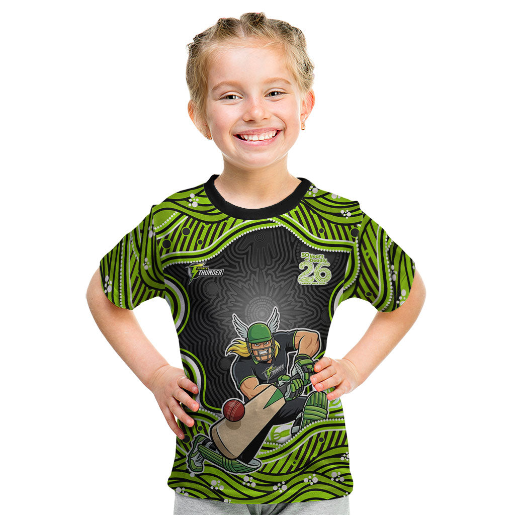 Sydney Thunder NAIDOC Week 2026 Kid T Shirt Aboriginal Indigenous - 50 Years of Deadly