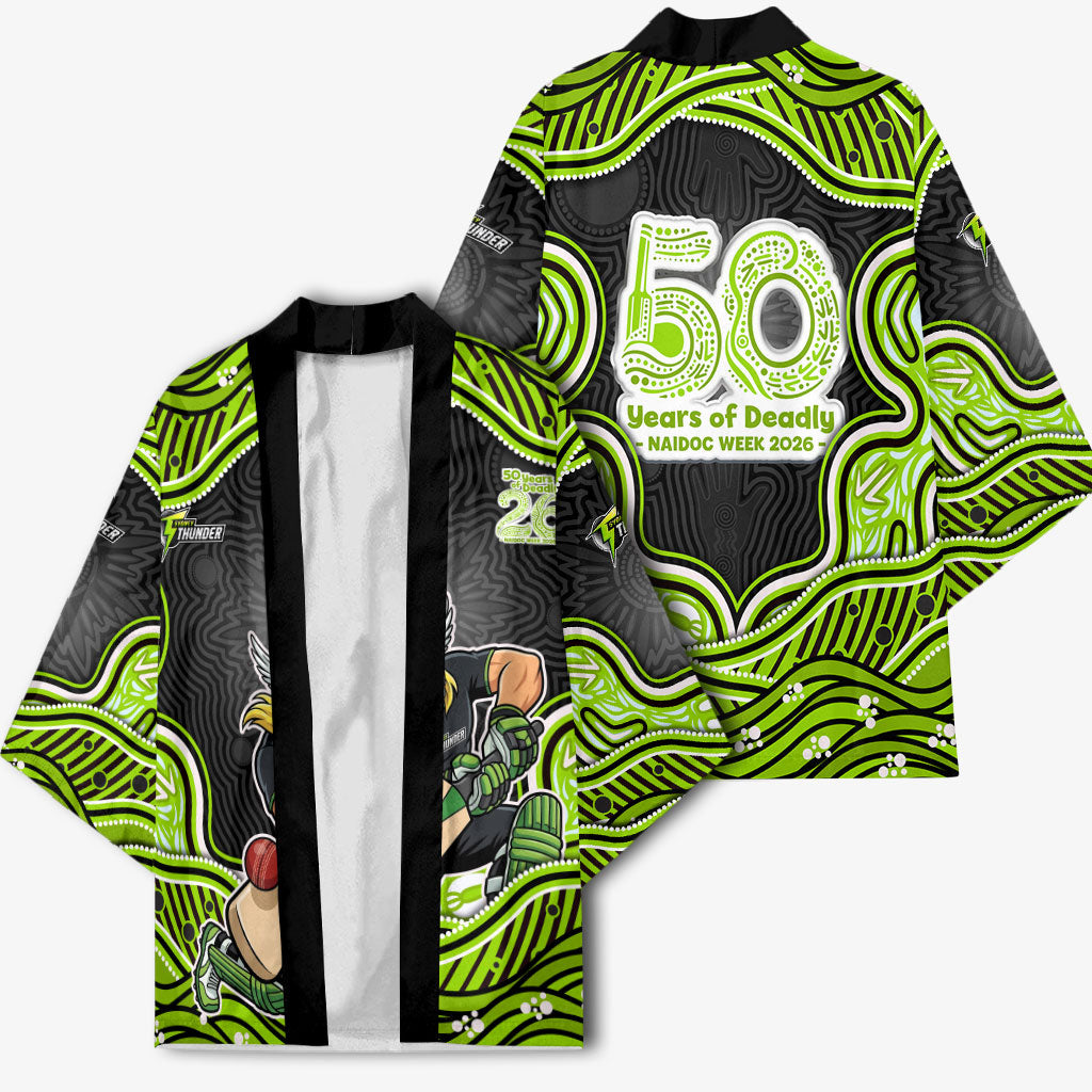 Sydney Thunder NAIDOC Week 2026 Kimono Aboriginal Indigenous - 50 Years of Deadly