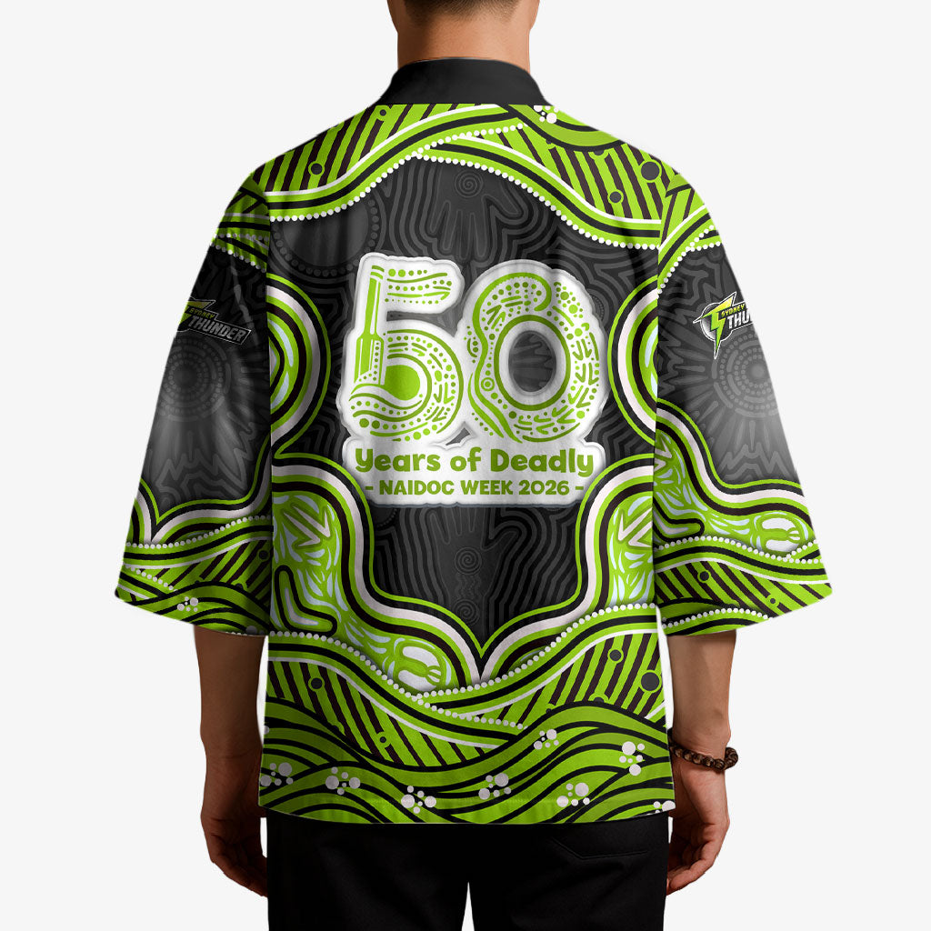 Sydney Thunder NAIDOC Week 2026 Kimono Aboriginal Indigenous - 50 Years of Deadly