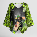 Sydney Thunder NAIDOC Week 2026 Kimono Sleeve Blouse Aboriginal Indigenous - 50 Years of Deadly
