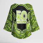 Sydney Thunder NAIDOC Week 2026 Kimono Sleeve Blouse Aboriginal Indigenous - 50 Years of Deadly