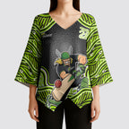 Sydney Thunder NAIDOC Week 2026 Kimono Sleeve Blouse Aboriginal Indigenous - 50 Years of Deadly