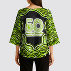 Sydney Thunder NAIDOC Week 2026 Kimono Sleeve Blouse Aboriginal Indigenous - 50 Years of Deadly
