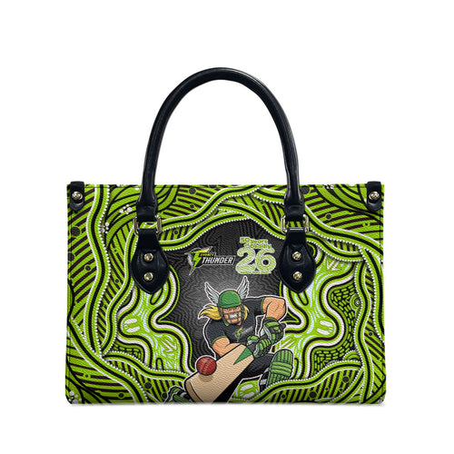 Sydney Thunder NAIDOC Week 2026 Leather Bag Aboriginal Indigenous - 50 Years of Deadly