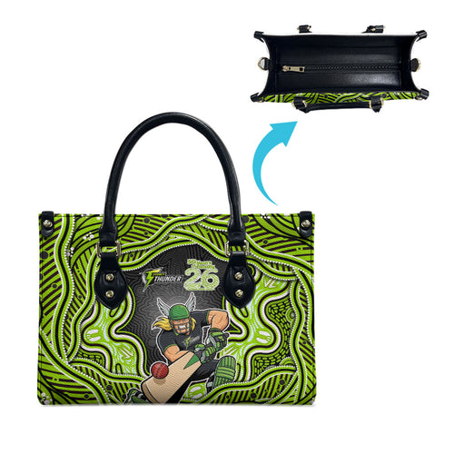 Sydney Thunder NAIDOC Week 2026 Leather Bag Aboriginal Indigenous - 50 Years of Deadly