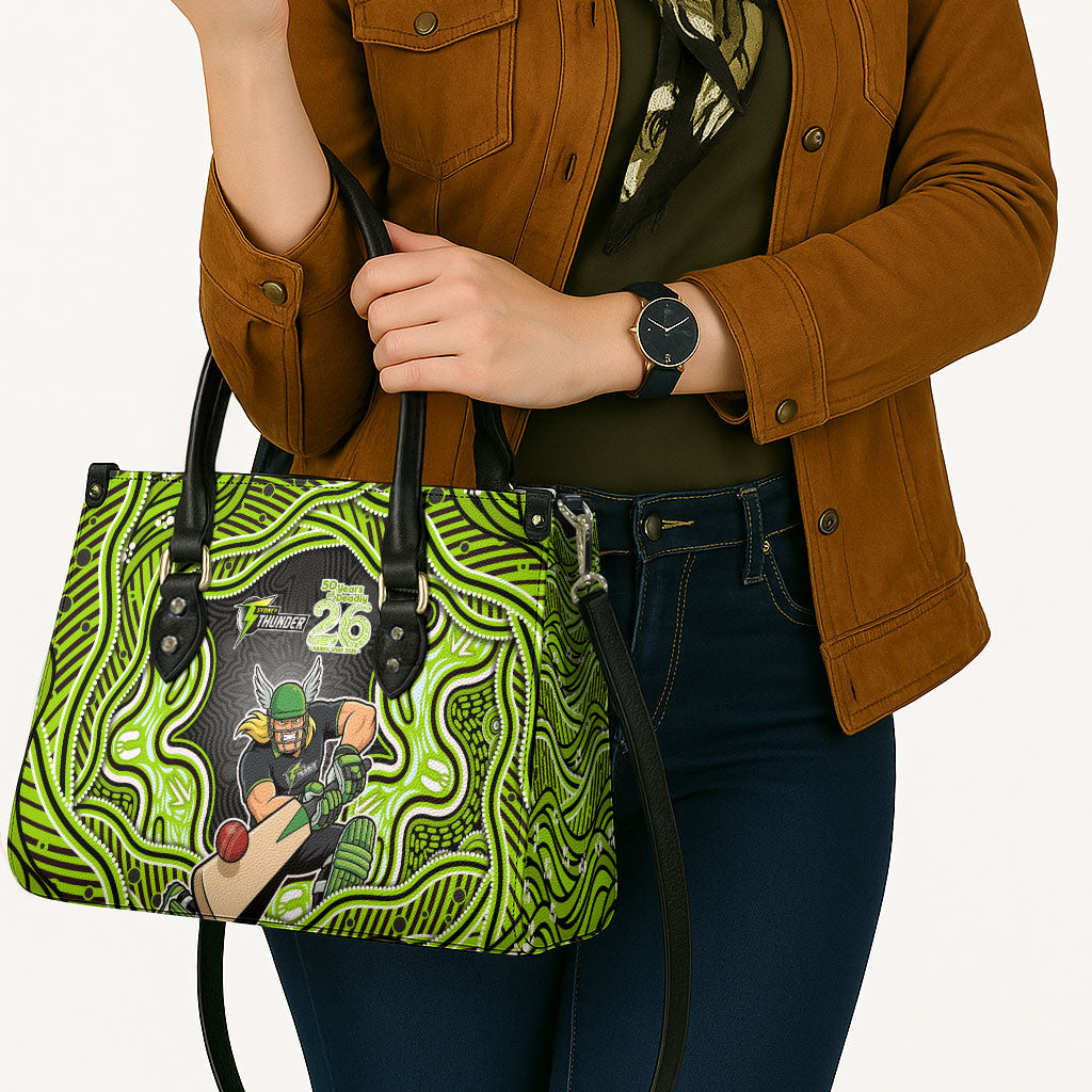 Sydney Thunder NAIDOC Week 2026 Leather Bag Aboriginal Indigenous - 50 Years of Deadly