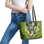 Sydney Thunder NAIDOC Week 2026 Leather Tote Bag Aboriginal Indigenous - 50 Years of Deadly