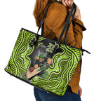 Sydney Thunder NAIDOC Week 2026 Leather Tote Bag Aboriginal Indigenous - 50 Years of Deadly
