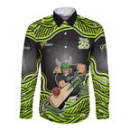Sydney Thunder NAIDOC Week 2026 Long Sleeve Button Shirt Aboriginal Indigenous - 50 Years of Deadly