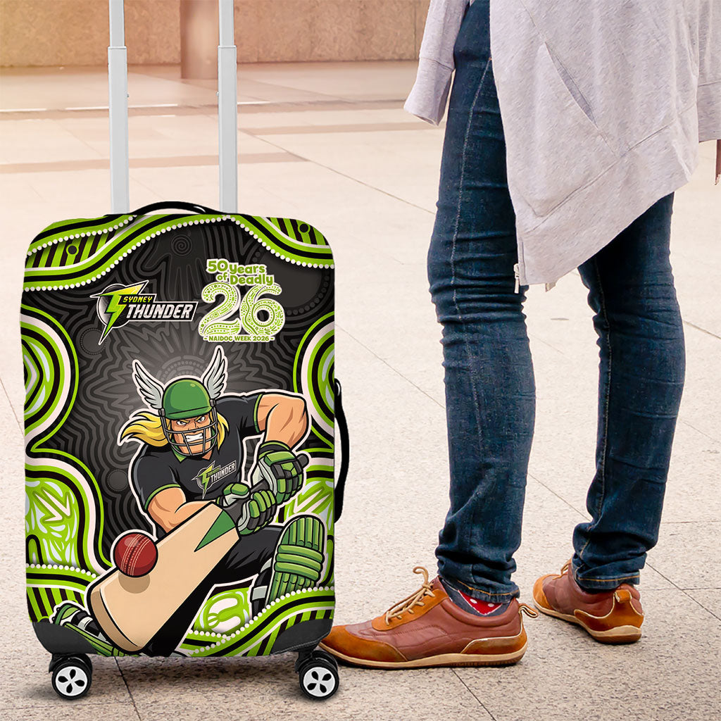 Sydney Thunder NAIDOC Week 2026 Luggage Cover Aboriginal Indigenous - 50 Years of Deadly