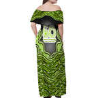 Sydney Thunder NAIDOC Week 2026 Off Shoulder Maxi Dress Aboriginal Indigenous - 50 Years of Deadly