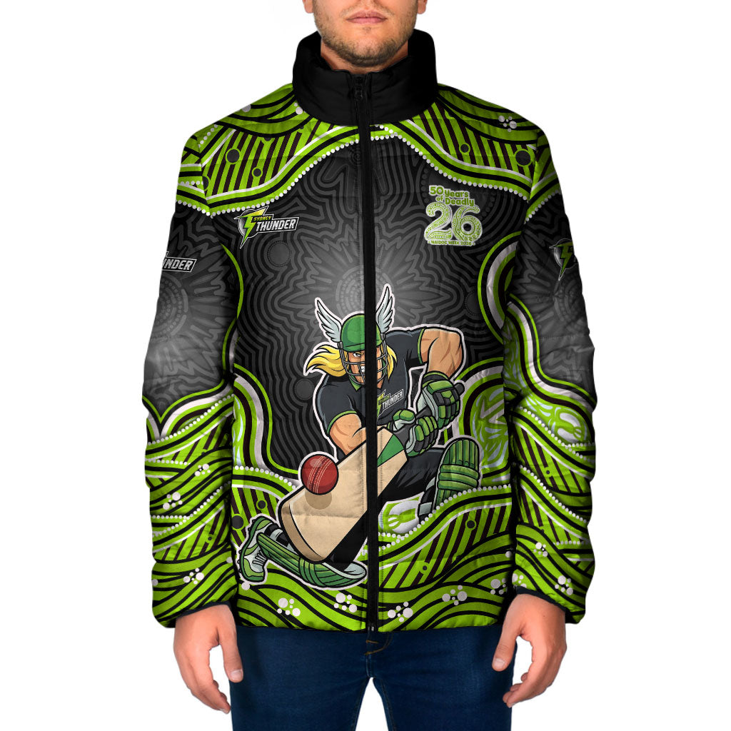 Sydney Thunder NAIDOC Week 2026 Padded Jacket Aboriginal Indigenous - 50 Years of Deadly