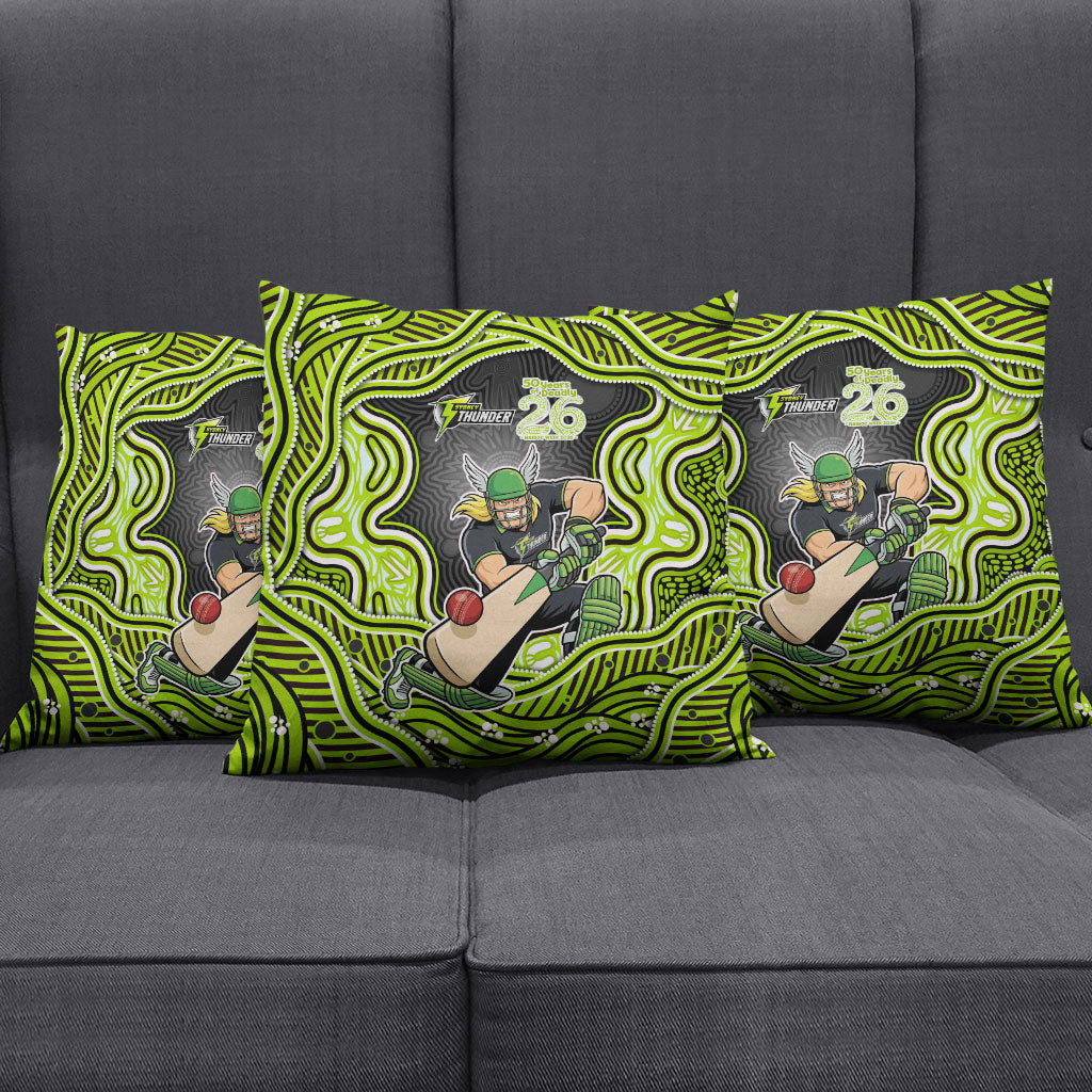 Sydney Thunder NAIDOC Week 2026 Pillow Cover Aboriginal Indigenous - 50 Years of Deadly