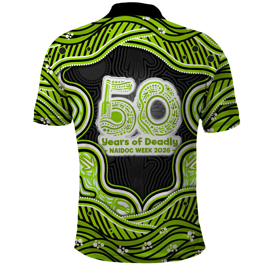 Sydney Thunder NAIDOC Week 2026 Polo Shirt Aboriginal Indigenous - 50 Years of Deadly