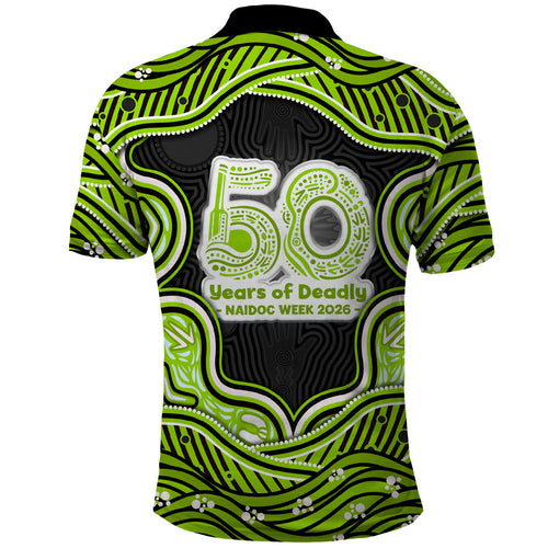Sydney Thunder NAIDOC Week 2026 Polo Shirt Aboriginal Indigenous - 50 Years of Deadly