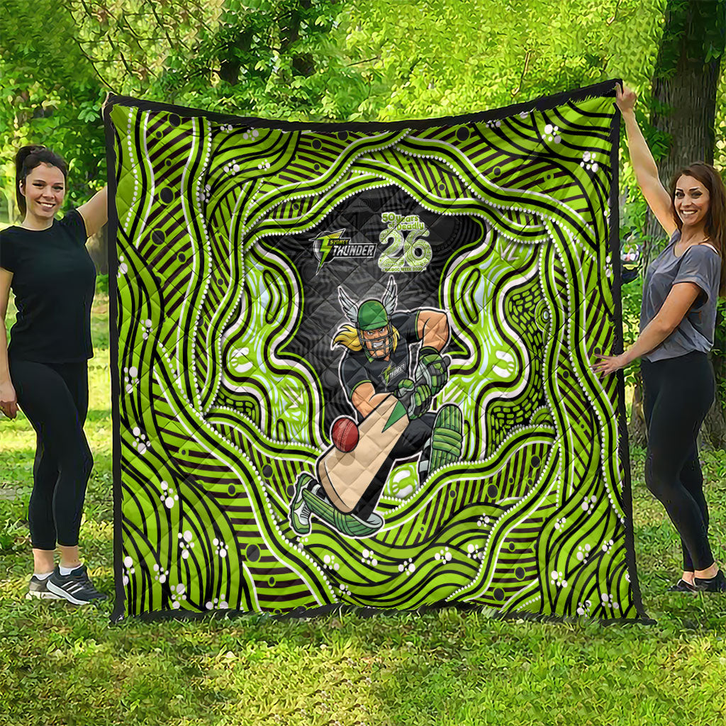 Sydney Thunder NAIDOC Week 2026 Quilt Aboriginal Indigenous - 50 Years of Deadly