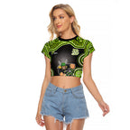 Sydney Thunder NAIDOC Week 2026 Raglan Cropped T Shirt Aboriginal Indigenous - 50 Years of Deadly