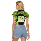 Sydney Thunder NAIDOC Week 2026 Raglan Cropped T Shirt Aboriginal Indigenous - 50 Years of Deadly