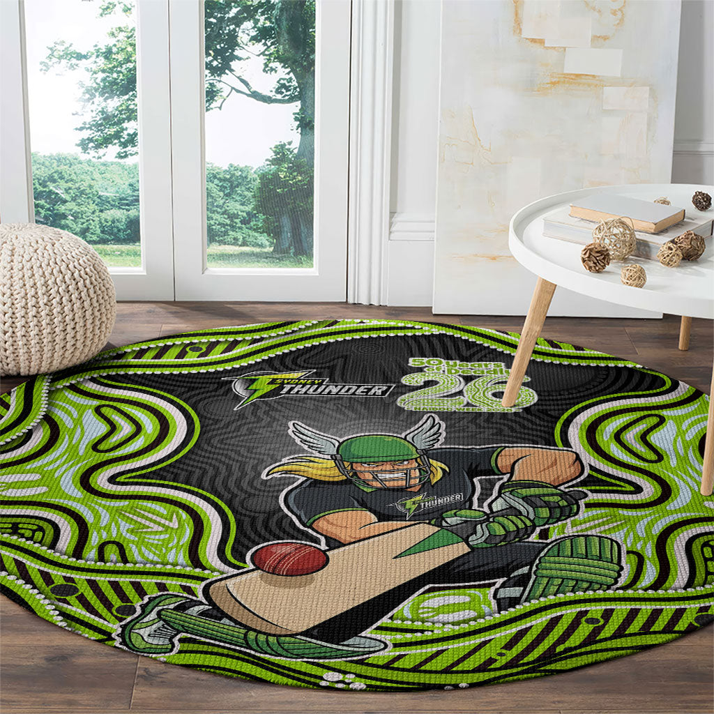 Sydney Thunder NAIDOC Week 2026 Round Carpet Aboriginal Indigenous - 50 Years of Deadly