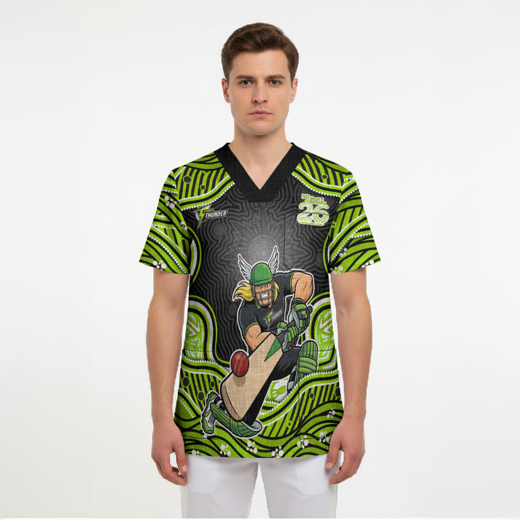 Sydney Thunder NAIDOC Week 2026 Scrub Top Aboriginal Indigenous - 50 Years of Deadly