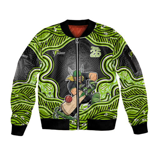 Sydney Thunder NAIDOC Week 2026 Sleeve Zip Bomber Jacket Aboriginal Indigenous - 50 Years of Deadly
