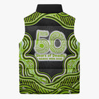 Sydney Thunder NAIDOC Week 2026 Sleeveless Puffer Jacket Aboriginal Indigenous - 50 Years of Deadly