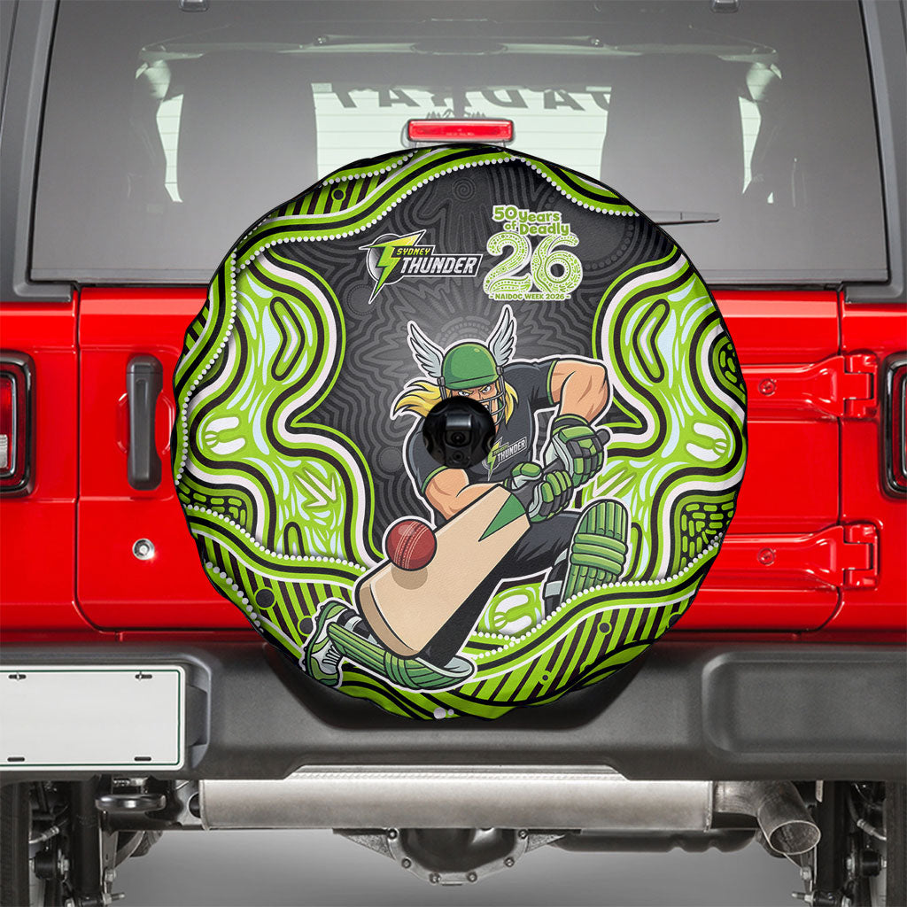 Sydney Thunder NAIDOC Week 2026 Spare Tire Cover Aboriginal Indigenous - 50 Years of Deadly