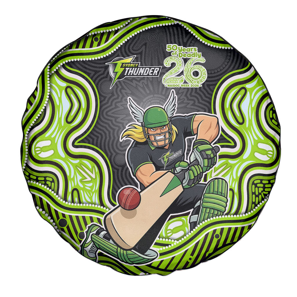Sydney Thunder NAIDOC Week 2026 Spare Tire Cover Aboriginal Indigenous - 50 Years of Deadly