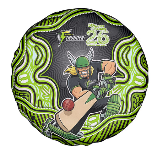Sydney Thunder NAIDOC Week 2026 Spare Tire Cover Aboriginal Indigenous - 50 Years of Deadly