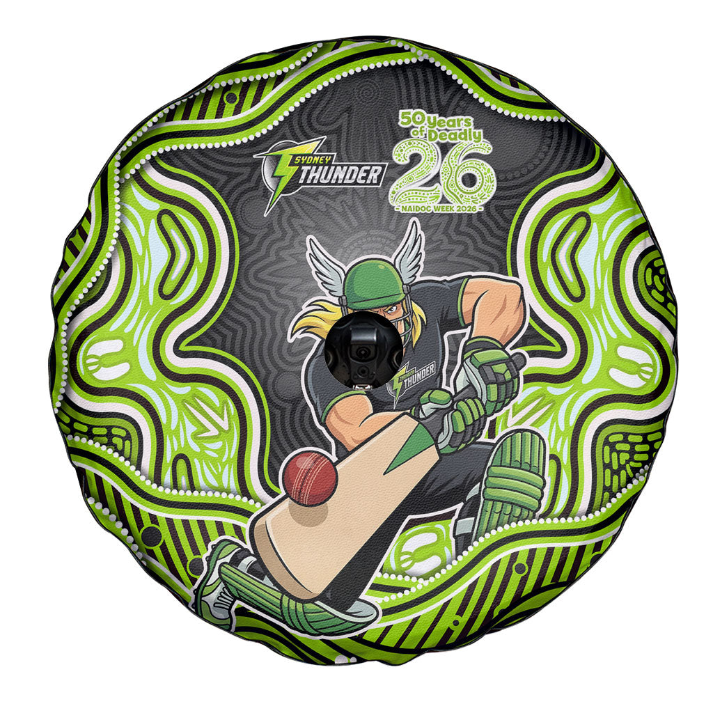 Sydney Thunder NAIDOC Week 2026 Spare Tire Cover Aboriginal Indigenous - 50 Years of Deadly