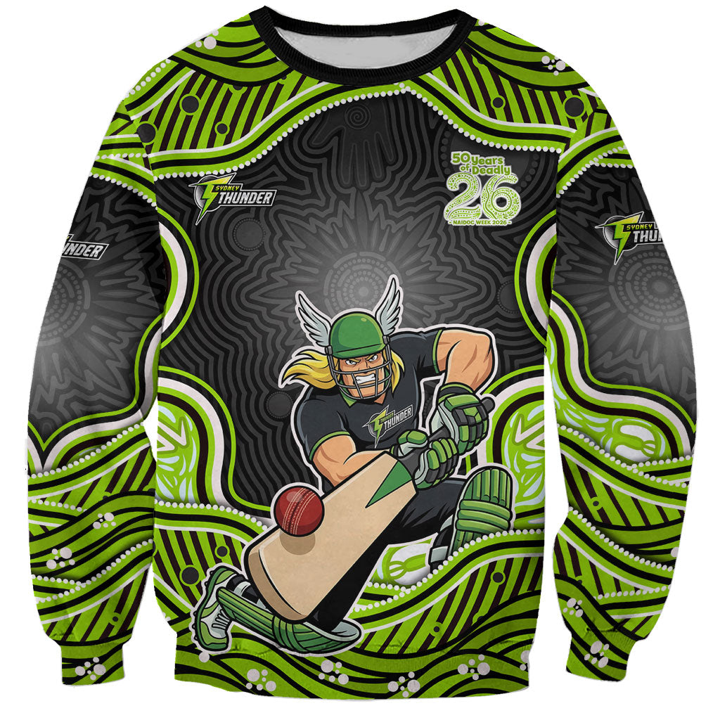 Sydney Thunder NAIDOC Week 2026 Sweatshirt Aboriginal Indigenous - 50 Years of Deadly