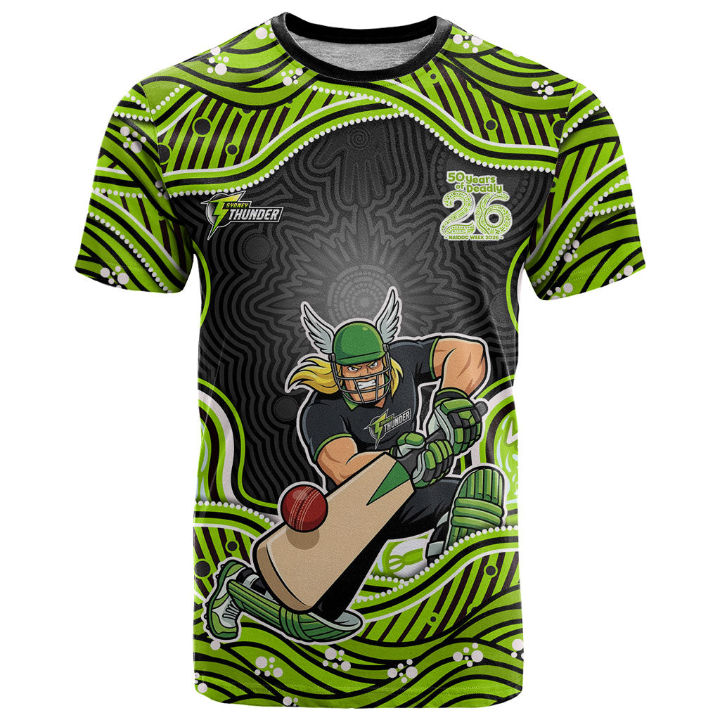 Sydney Thunder NAIDOC Week 2026 T Shirt Aboriginal Indigenous - 50 Years of Deadly