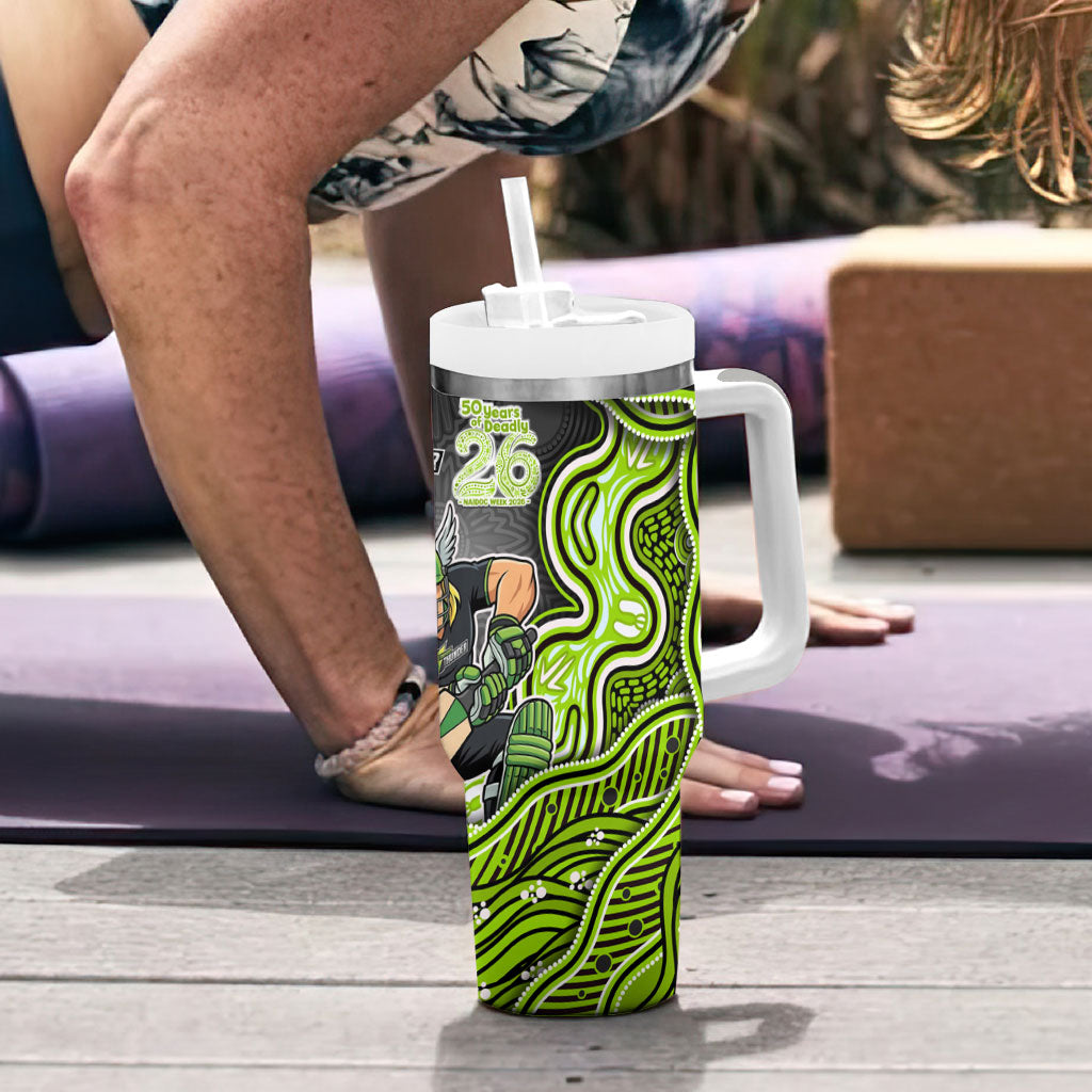 Sydney Thunder NAIDOC Week 2026 Tumbler With Handle Aboriginal Indigenous - 50 Years of Deadly