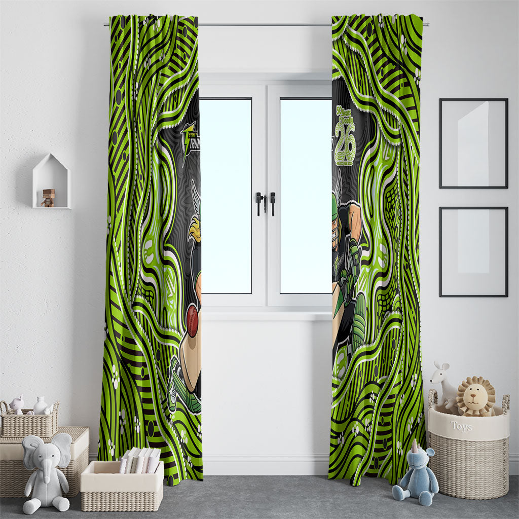 Sydney Thunder NAIDOC Week 2026 Window Curtain Aboriginal Indigenous - 50 Years of Deadly