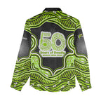 Sydney Thunder NAIDOC Week 2026 Women Casual Shirt Aboriginal Indigenous - 50 Years of Deadly